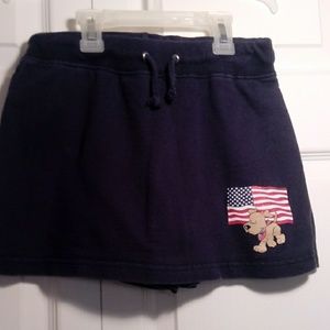 Navy Skort